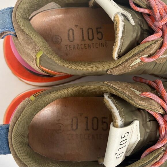 0’105 Lenox Bamboo Green Sneakers Size 41 - Picture 5 of 7